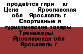 продаётся гиря 16 кг › Цена ­ 500 - Ярославская обл., Ярославль г. Спортивные и туристические товары » Тренажеры   . Ярославская обл.,Ярославль г.